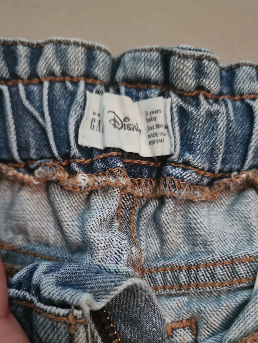 Baby Gap X Disney Toddler 3T Jeans, Pre-owned, VGUC